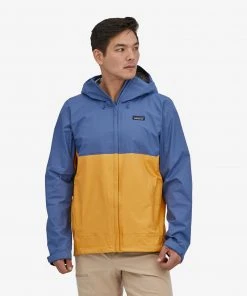 Vamosoutdoors M’s Torrentshell 3 L Rain Jacket - Current Blue Jackets