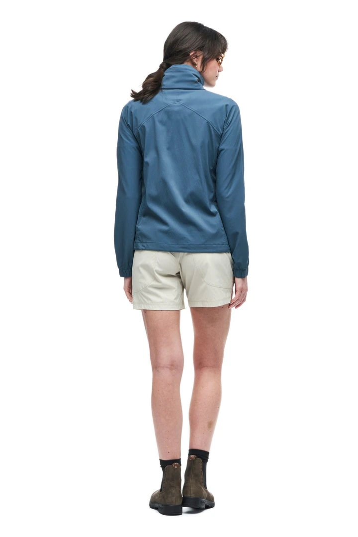 Indyeva Women's PODROZ IV Jacket - Deep Sea | Premium Waterproof Jacket for Women 4 Indyeva WOMENS PODROZ IV Jackt - Deep Sea