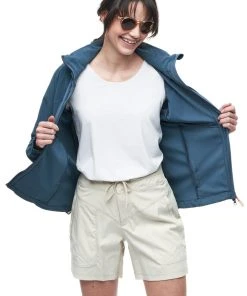 Indyeva Women's PODROZ IV Jacket - Deep Sea | Premium Waterproof Jacket for Women 10 Indyeva WOMENS PODROZ IV Jackt - Deep Sea