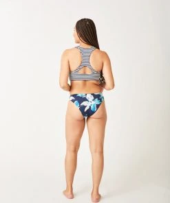 Vamosoutdoors W's Sanitas Reversible Top - Stargazer/Navy Stripe