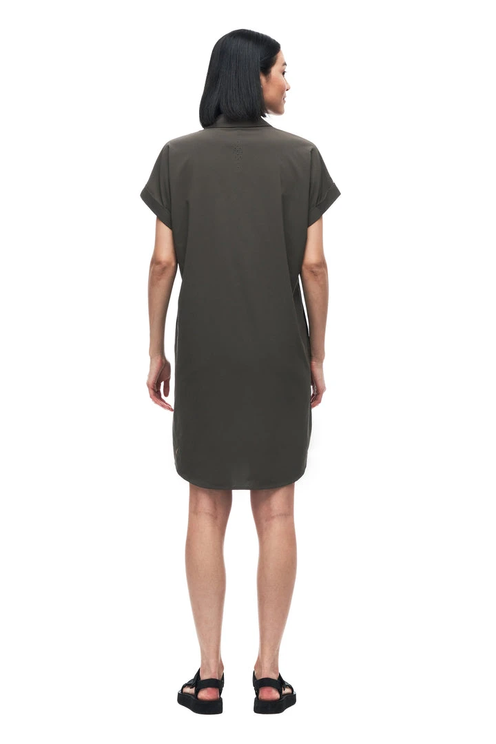 Indyeva FRIVOL Dress - Night Owl | Elegant Women's Dress by Indyeva 4 Indyeva FRIVOL Dress - Night Owl