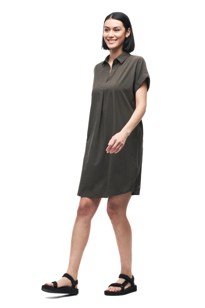 Indyeva FRIVOL Dress - Night Owl | Elegant Women's Dress by Indyeva 3 Indyeva FRIVOL Dress - Night Owl