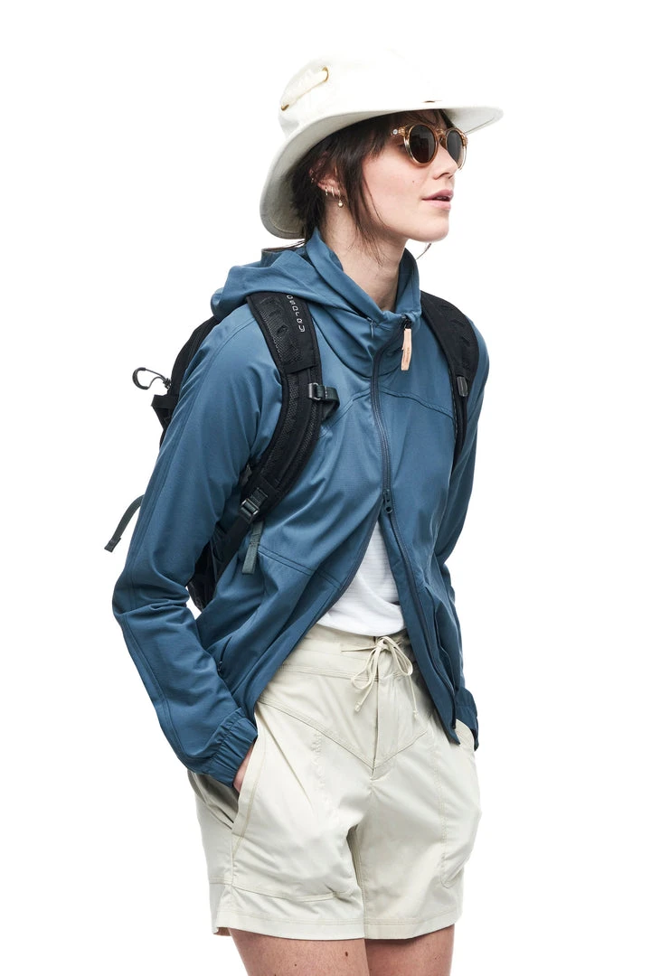 Indyeva Women's PODROZ IV Jacket - Deep Sea | Premium Waterproof Jacket for Women 5 Indyeva WOMENS PODROZ IV Jackt - Deep Sea