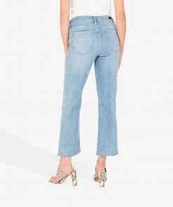 Kut Denim W's Kelsey Fab Ab Ankle Flare- Dignified WOMENS