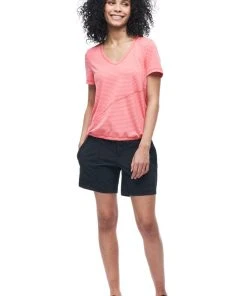 Indyeva WOMENS KURAK Shirt- Pomelo Petunia Stripe