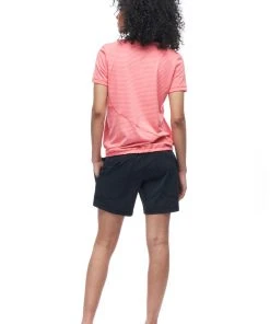 Indyeva Women's KURAK Shirt - Pomelo Petunia Stripe | Stylish & Comfortable Top 7 Indyeva WOMENS KURAK Shirt- Pomelo Petunia Stripe