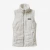 Vamosoutdoors WOMENS Women's Los Gatos Fleece Vest - White