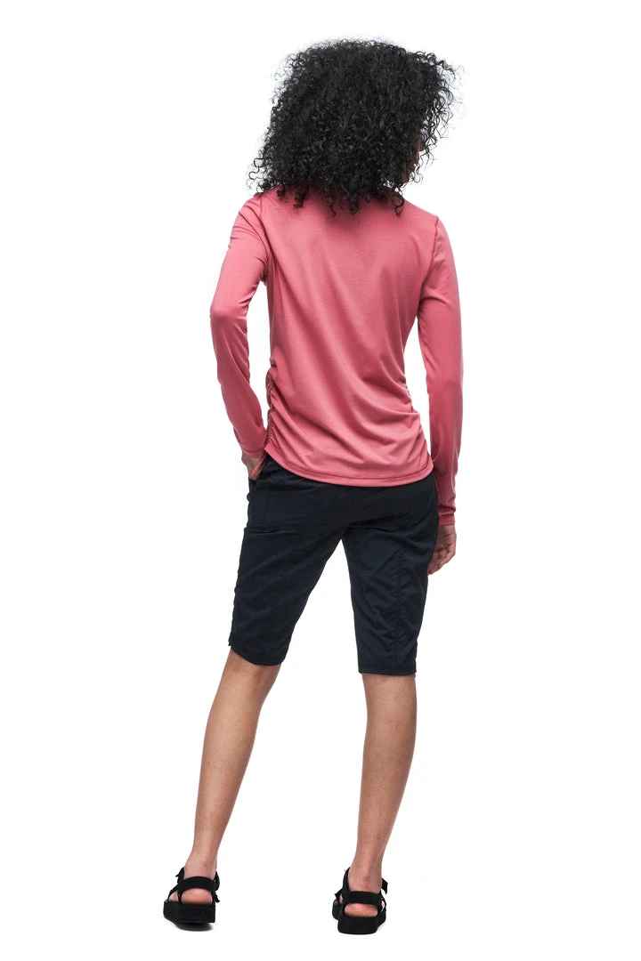 Indyeva MILGIN II Long Sleeve Shirt - Peony WOMENS | Stylish & Comfortable Tops 4 Indyeva MILGIN II Long Sleeve Shirt - Peony WOMENS