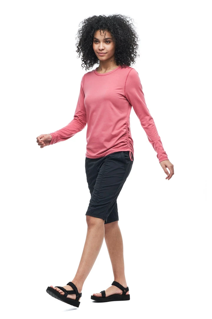 Indyeva MILGIN II Long Sleeve Shirt - Peony WOMENS | Stylish & Comfortable Tops 2 Indyeva MILGIN II Long Sleeve Shirt - Peony WOMENS