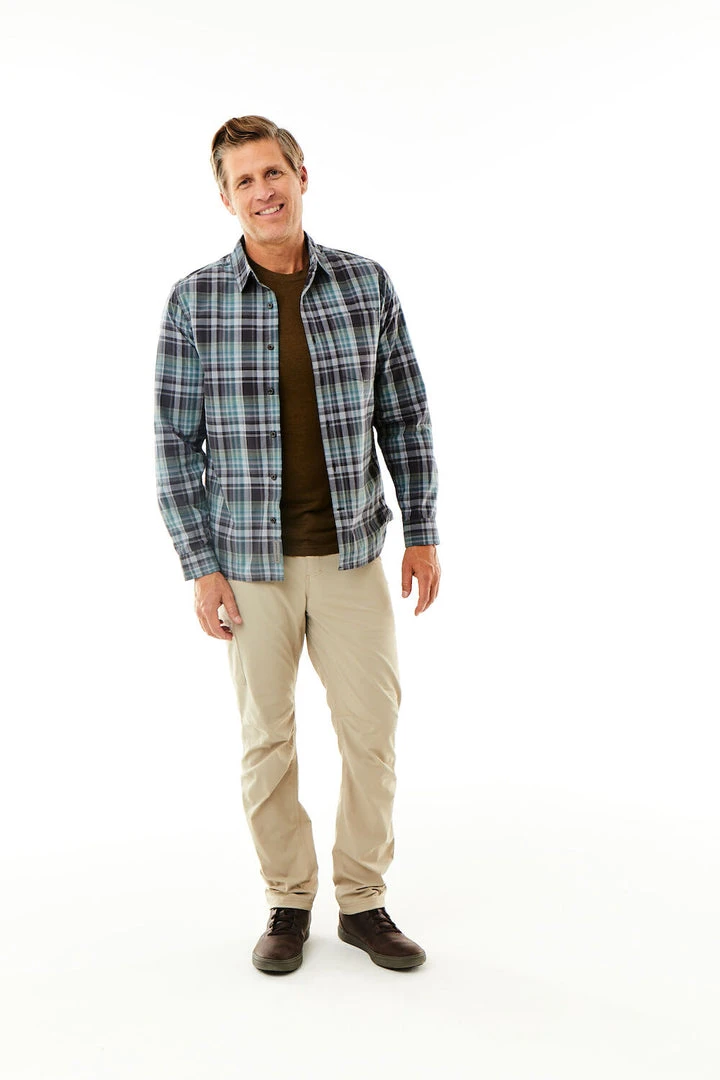 Royal Robbins Bottoms M's Active Traveler Stretch Pant - Khaki