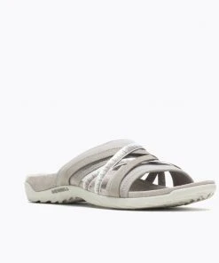 Merrell Footwear W's Terran 3 Crush Slide - Moon Ocre