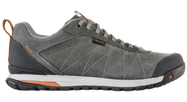 Vamosoutdoors Men's Bozeman Low Leather Shoes - Charcoal | OBOZ Footwear 1 Vamosoutdoors Men's Bozeman Low Leather - Charcoal