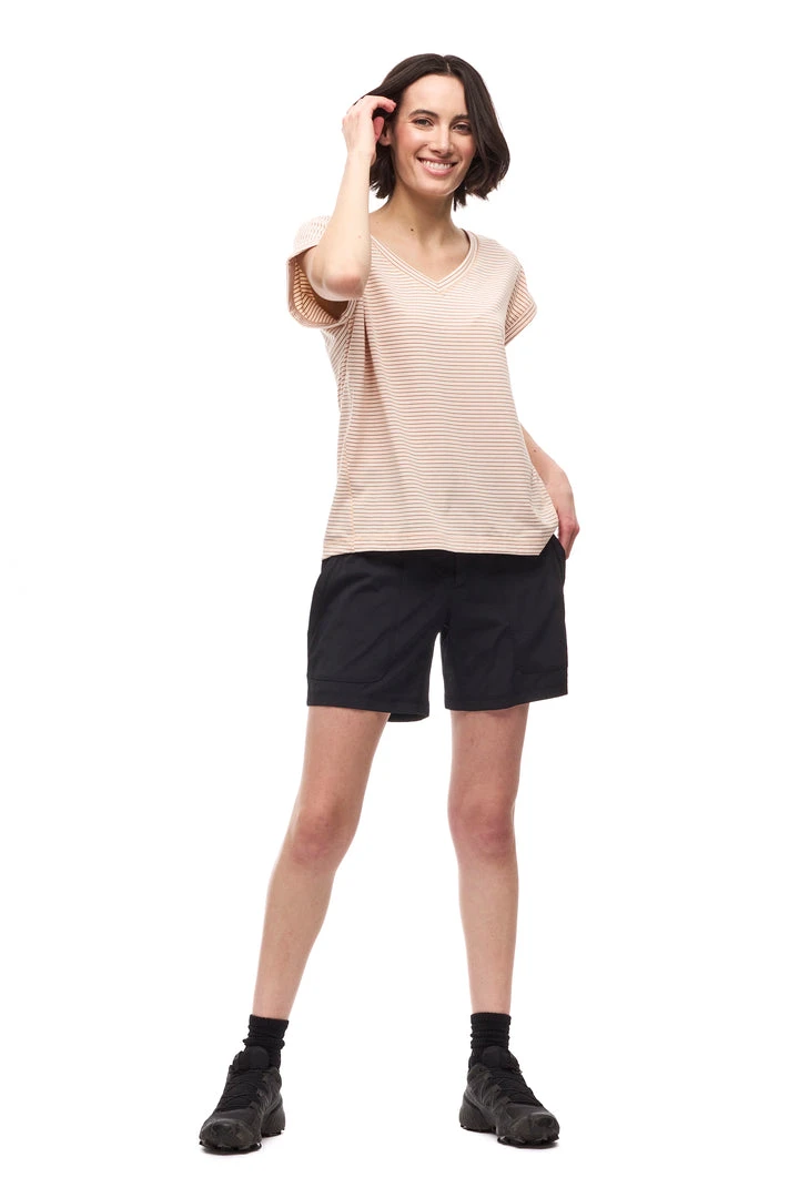 Indyeva SOFI Chiffon Root Stripe Women's Shirt | Stylish Tops for Women 2 Indyeva SOFI Shirt - Chiffon Root Stripe WOMENS