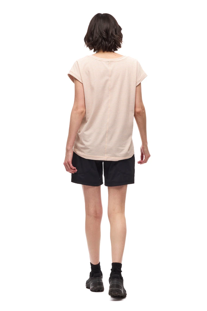 Indyeva SOFI Chiffon Root Stripe Women's Shirt | Stylish Tops for Women 4 Indyeva SOFI Shirt - Chiffon Root Stripe WOMENS