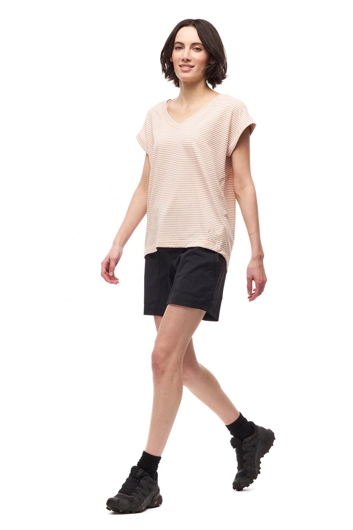 Indyeva SOFI Chiffon Root Stripe Women's Shirt | Stylish Tops for Women 3 Indyeva SOFI Shirt - Chiffon Root Stripe WOMENS