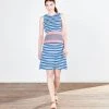 Hatley W's Sarah Dress - Sunrise Stripes