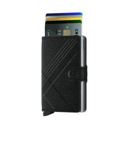 Vamosoutdoors Secrid Miniwallet - Stitch Linea Black