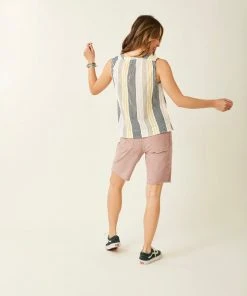Vamosoutdoors W's Dylan Tank- Multistripe WOMENS