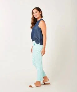 Vamosoutdoors W's Dylan Tencel Tank- Dark Chambray