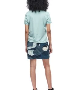 Indyeva ULENDO III Skort - Prussian Topo Print Blue | Women's Active Skort | Comfort & Style 9 Indyeva ULENDO III Skort - Prussian Topo Print Blue