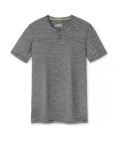 Smartwool M's Merino Hemp Blend Short Sleeve - Gray Heather
