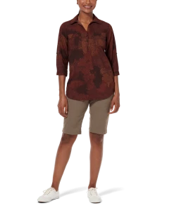 Royal Robbins W's Discovery III Bermuda Short - Sandstone