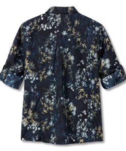 Royal Robbins W's Expedition 3/4 Sleeve - Navy Zephyr Pt