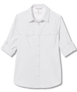 Royal Robbins W's Expedition II Long Sleeve - White WOMENS