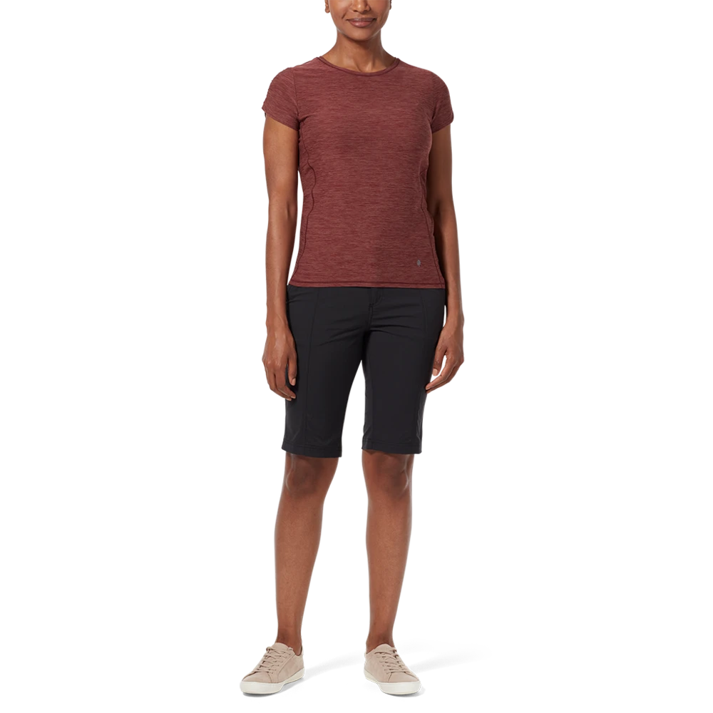 Royal Robbins Women's Discovery III Bermuda Shorts - Black | Comfortable & Stylish 2 Royal Robbins W's Discovery III Bermuda Short - Black