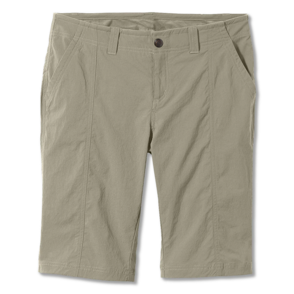Royal Robbins Women's Discovery III Bermuda Shorts - Sandstone | Comfortable & Stylish Women's Shorts 1 Royal Robbins W's Discovery III Bermuda Short - Sandstone