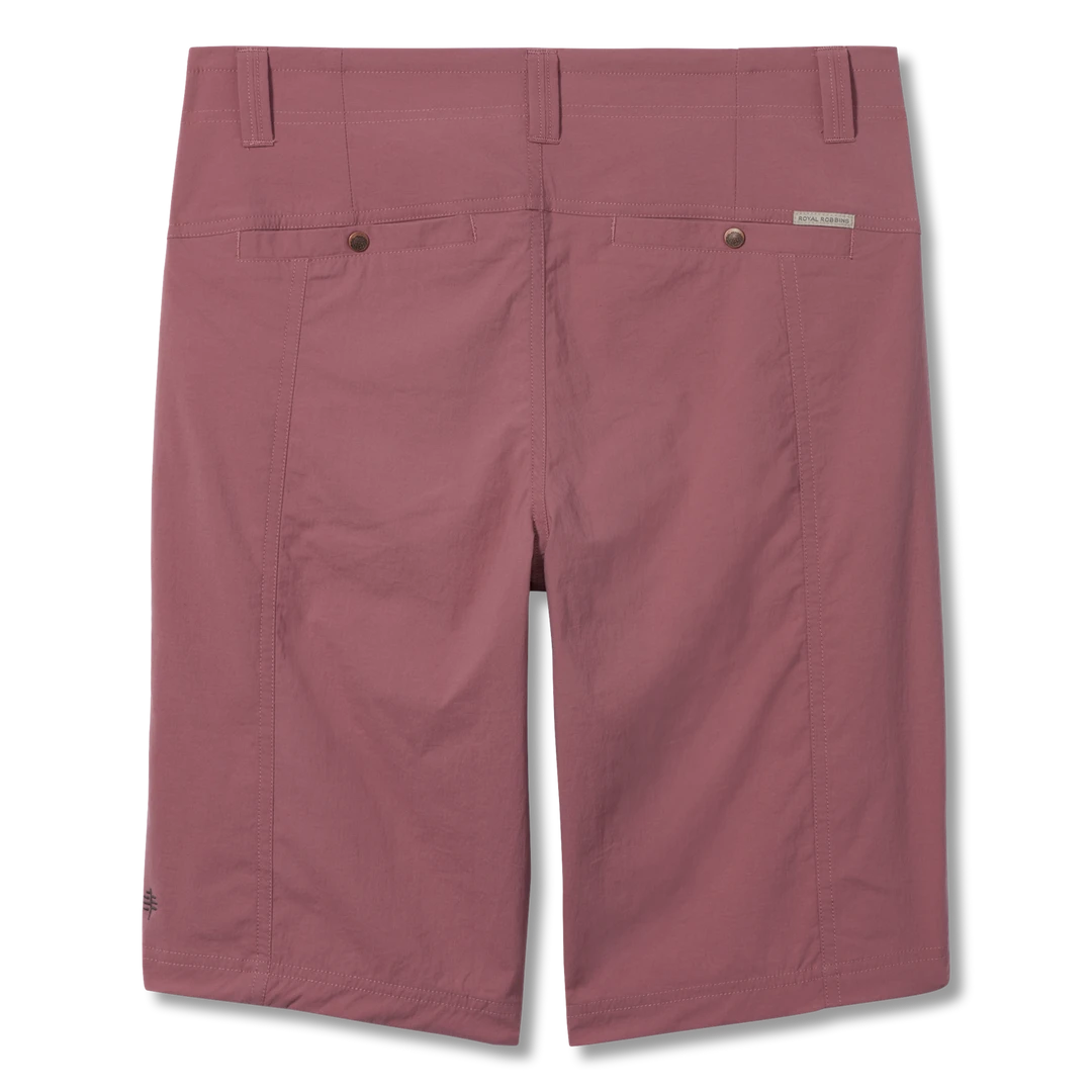 Royal Robbins Women's Discovery III Bermuda Shorts - Deco Rose | Comfort & Style 4 Royal Robbins W's Discovery III Bermuda Shorts - Deco Rose WOMENS