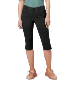 Royal Robbins W's Jammer II Capri - Black WOMENS