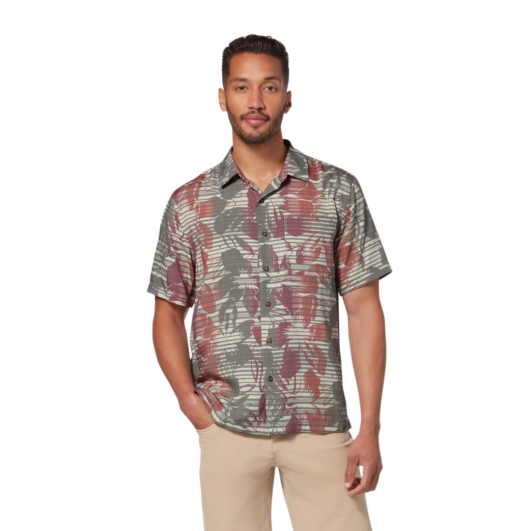 Royal Robbins Men's Comino Short Sleeve Shirt - Sandstone | Breathable & Durable Travel Top 1 Royal Robbins Shirts M's Comino S/S - Sanstone