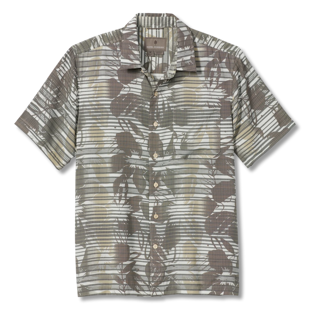 Royal Robbins Men's Comino Short Sleeve Shirt - Ivory | Comfortable & Stylish Top 3 Royal Robbins M's Comino S/S - Ivory