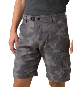 Vamosoutdoors Shorts Stretch Zion Short 10" Inseam - Gravel Camo