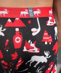 2 UNDR Swing Shift Boxer Brief - Canada Eh Base Layers