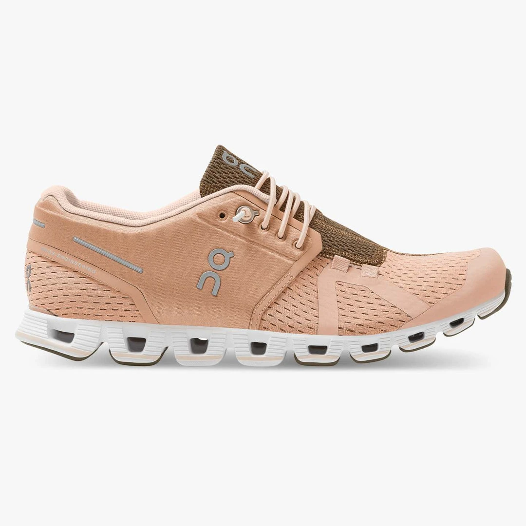 ON Running Women's Cloud Shoes - Rosebrown/Camo | Lightweight & Comfortable Running Footwear 1 ON Running Footwear W's Cloud - Rosebrown/Camo