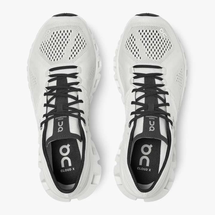 ON Running Women's Cloud X Running Shoes - White/Black | Lightweight & Comfortable 3 ON Running Footwear W's Cloud X - White/Black
