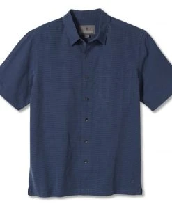 Royal Robbins M's Desert Pucker Dry S/S - Collins Blue