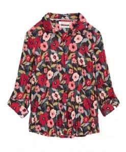 Vamosoutdoors Women's Larissa Shirt - Poppy | Seasalt Collection | Stylish Tops for Women 10 Vamosoutdoors WOMENS Larissa Shirt - Poppy