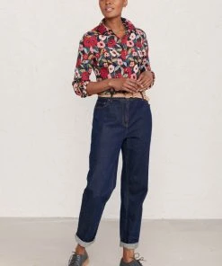 Vamosoutdoors Women's Larissa Shirt - Poppy | Seasalt Collection | Stylish Tops for Women 8 Vamosoutdoors WOMENS Larissa Shirt - Poppy