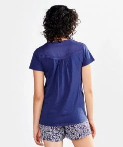 Hatley River Tee - Patriot Blue WOMENS