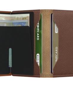 Vamosoutdoors WOMENS Secrid Miniwallet - Saffiano Caramel