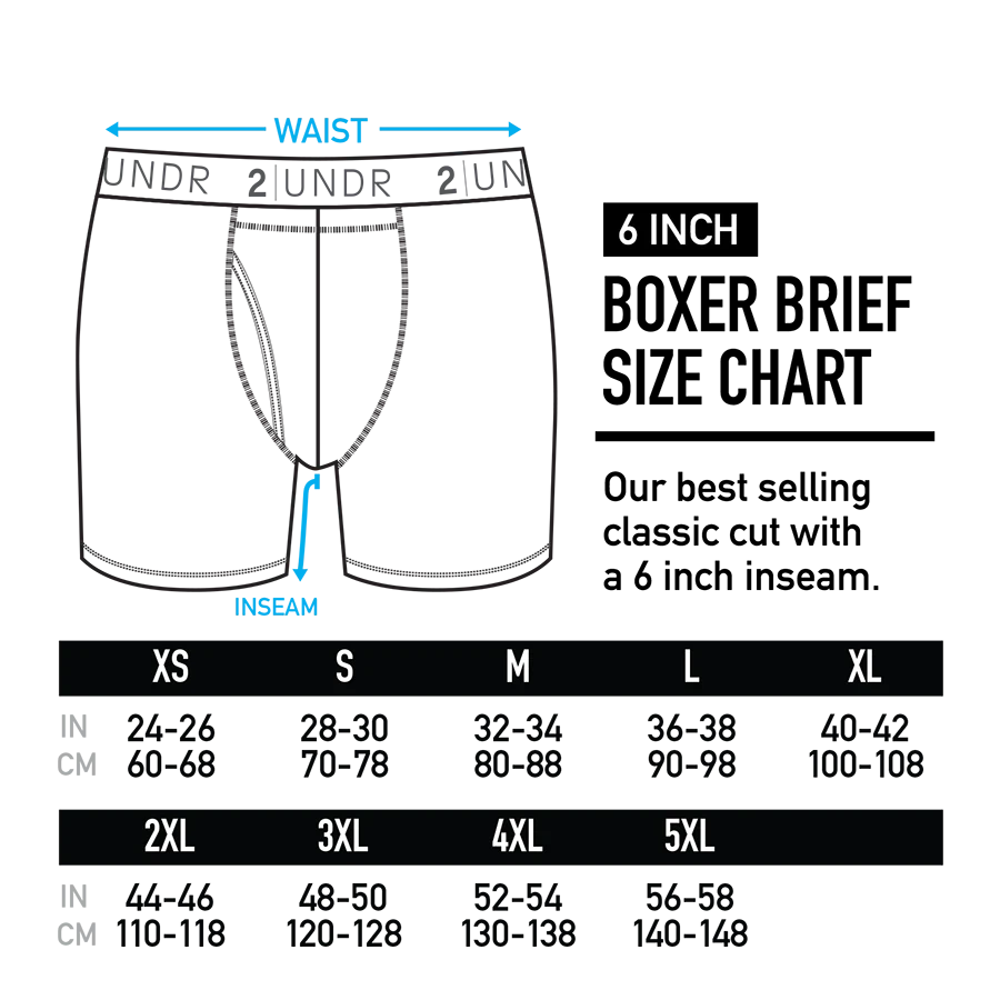 2 UNDR Swing Shift Boxer Brief - Black Base Layers for Men | Premium Comfort & Support 2 2 UNDR Swing Shift Boxer Brief - Black Base Layers