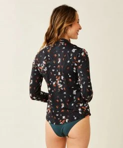 Carve Lake Sunshirt - Feather Floral WOMENS