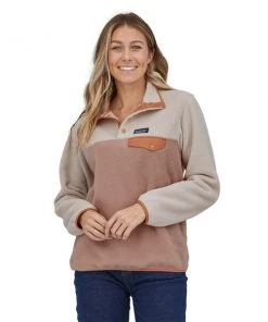 Vamosoutdoors W's Lightweight Synchilla® Snap-T® Fleece Pullover - Tampas Tan WOMENS