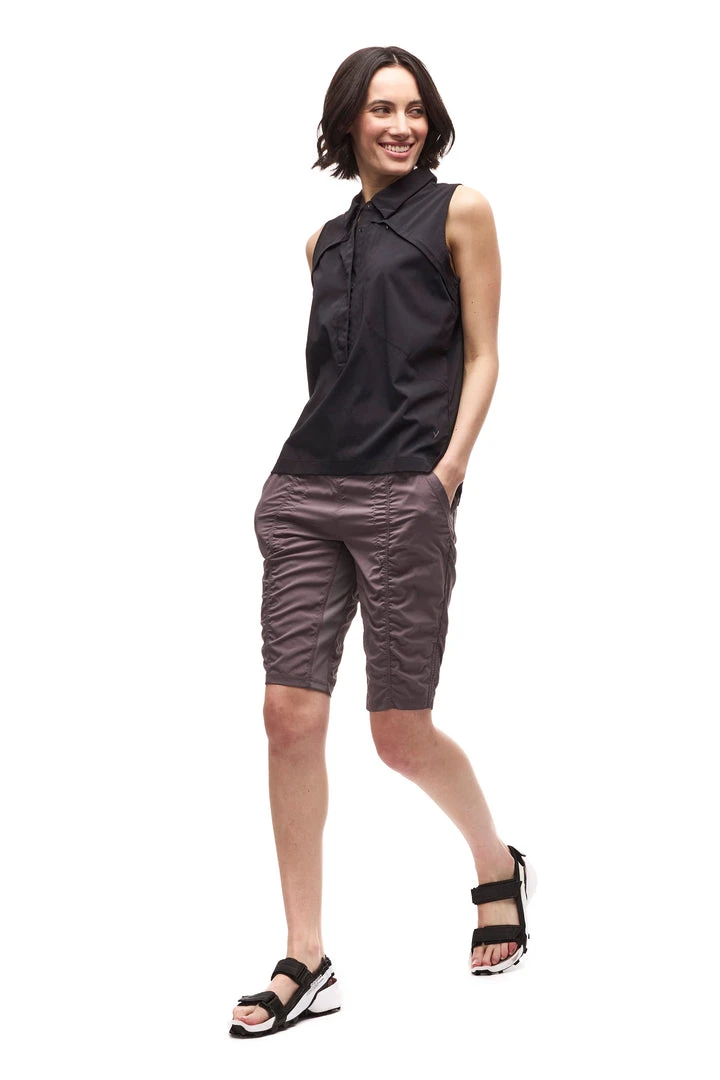 Indyeva ZUFARA Black Top for Women - Stylish & Comfortable 3 Indyeva ZUFARA Top- Black